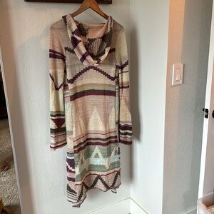 Free People Hooded Cardigan
